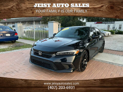 2022 Honda Civic for sale at JEISY AUTO SALES in Orlando FL