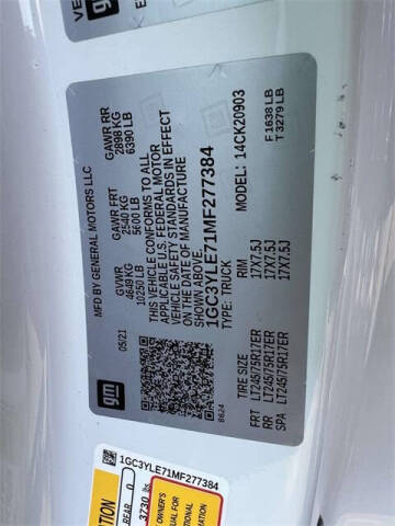 2021 Chevrolet Silverado 2500HD Work Truck