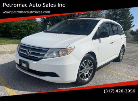 2012 Honda Odyssey for sale at Petromac Auto Sales Inc in Indianapolis IN