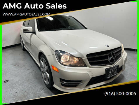 2014 Mercedes-Benz C-Class for sale at AMG Auto Sales in Rancho Cordova CA