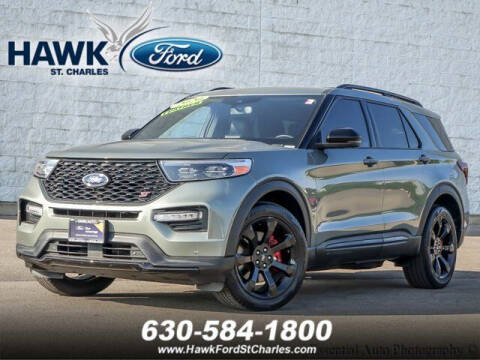 2020 Ford Explorer for sale at Hawk Ford of St. Charles in Saint Charles IL