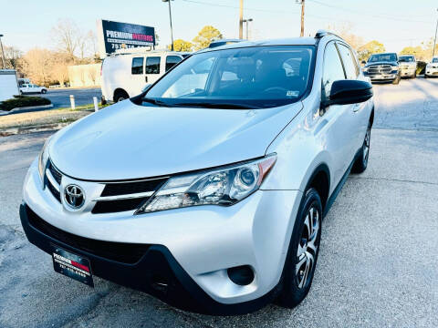 2015 Toyota RAV4 for sale at Premium Motor's LLC in Norfolk VA