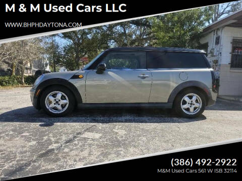2009 MINI Cooper Clubman for sale at M & M Used Cars LLC in Daytona Beach FL