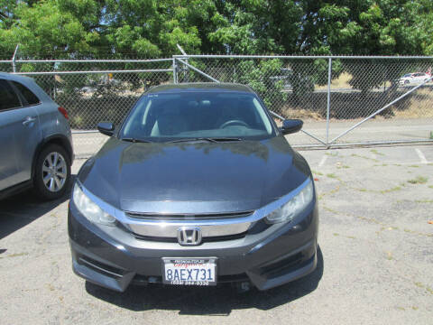 2017 Honda Civic for sale at Hacienda Motors used car sales inc in Fresno CA