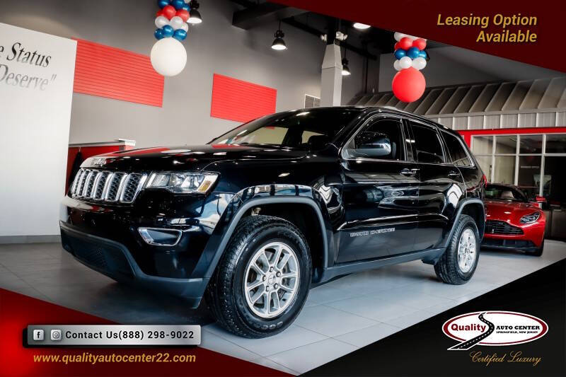 2018 Jeep Grand Cherokee for sale at Quality Auto Center in Springfield NJ