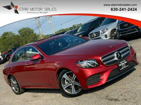 2019 Mercedes-Benz E-Class for sale at Star Motor Sales in Downers Grove IL