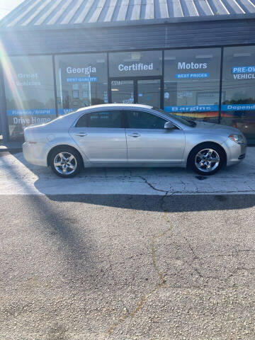 2009 Chevrolet Malibu for sale at Georgia Certified Motors in Stockbridge GA