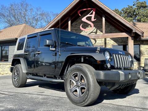 2015 Jeep Wrangler Unlimited for sale at Auto Solutions in Maryville TN
