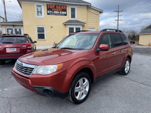 2010 Subaru Forester for sale at Top Gear Motors in Winchester VA
