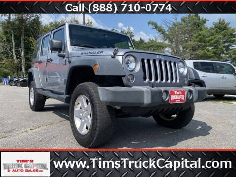 2014 Jeep Wrangler Unlimited for sale at TTC AUTO OUTLET/TIM'S TRUCK CAPITAL & AUTO SALES INC ANNEX in Epsom NH