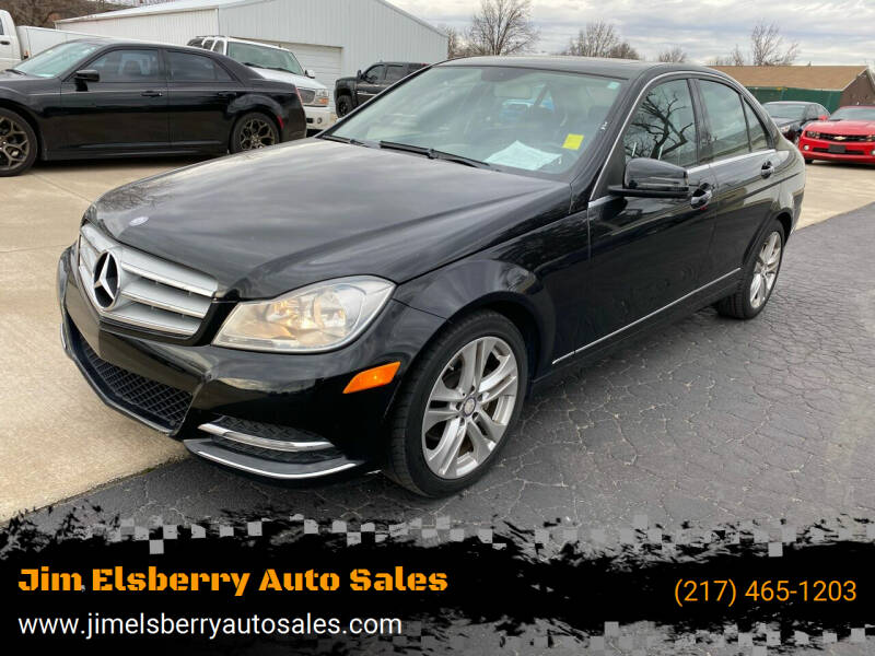 2012 Mercedes-Benz C-Class for sale at Jim Elsberry Auto Sales in Paris IL