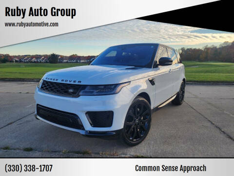 2020 Land Rover Range Rover Sport for sale at Ruby Auto Group in Hudson OH