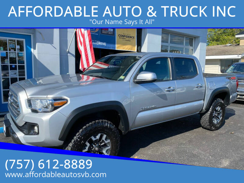 2016 Toyota Tacoma for sale at AFFORDABLE AUTO & TRUCK INC in Virginia Beach VA