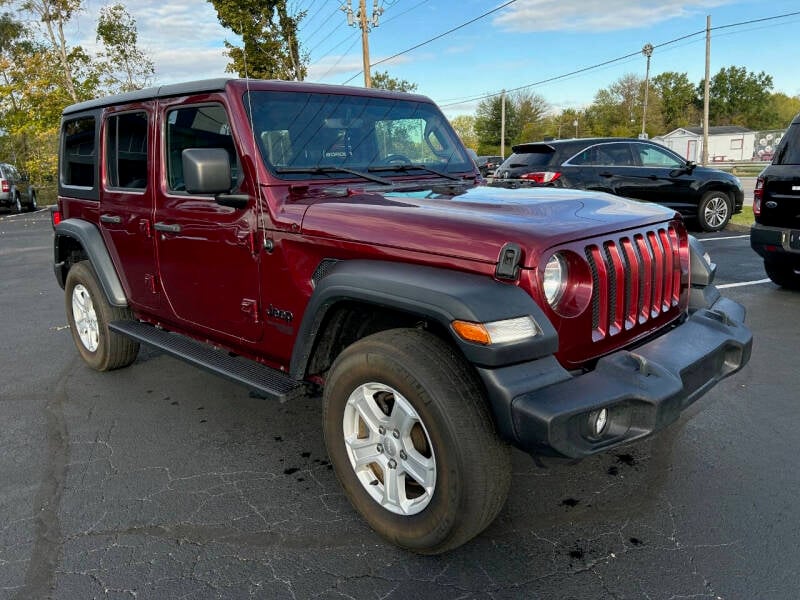 2021 Jeep Wrangler Unlimited for sale at Borderline Auto Sales LLC in Loveland OH