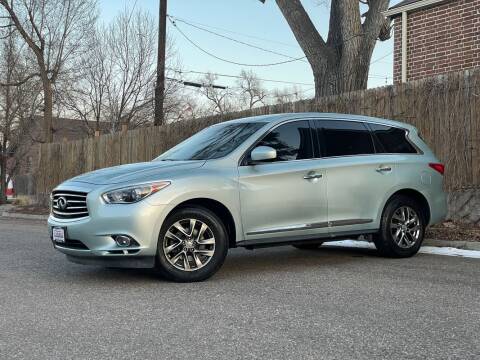 2013 Infiniti JX35 for sale at Friends Auto Sales in Denver CO