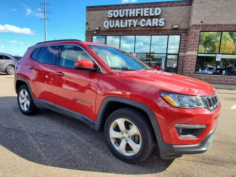 2018 Jeep Compass for sale at SOUTHFIELD QUALITY CARS in Detroit MI
