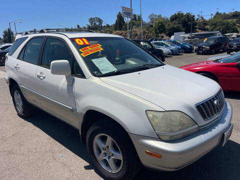 2001 Lexus RX 300 for sale at 1 NATION AUTO GROUP in Vista CA