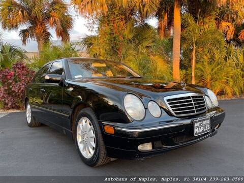 2000 Mercedes-Benz E-Class for sale at Autohaus of Naples in Naples FL
