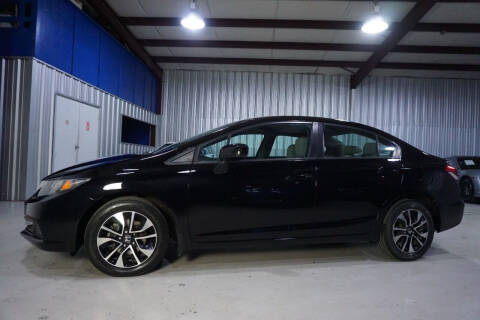 2015 Honda Civic for sale at SOUTHWEST AUTO CENTER INC in Houston TX