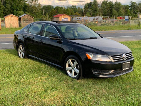 2013 Volkswagen Passat for sale at Saratoga Motors in Gansevoort NY