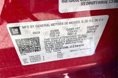 2020 GMC Sierra 1500