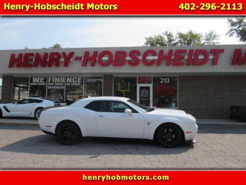 2018 Dodge Challenger for sale at Henry-Hobscheidt Motors in Plattsmouth NE