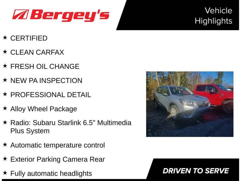 2019 Subaru Forester