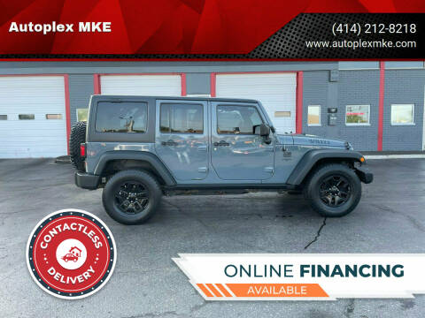 2014 Jeep Wrangler Unlimited for sale at Autoplexmkewi in Milwaukee WI