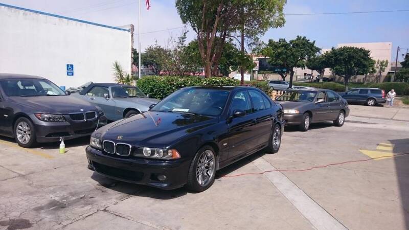 2001 BMW M5 for sale at DNZ Automotive Sales & Service in Costa Mesa CA