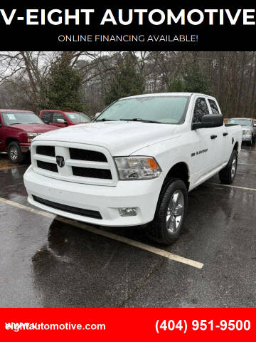 2012 RAM 1500 for sale at V-EIGHT AUTOMOTIVE in Lithia Springs GA