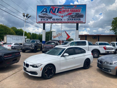 2016 BMW 3 Series for sale at ANF AUTO FINANCE in Houston TX