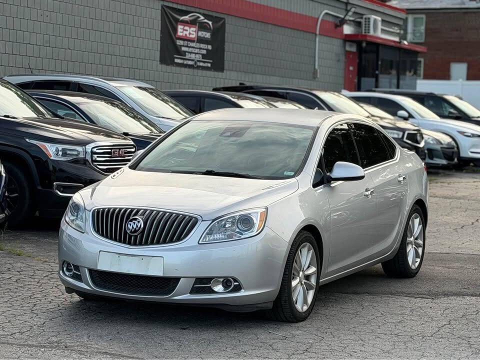Silver 2014 Buick Verano Leather Group Leather Group 4dr Sedan 1