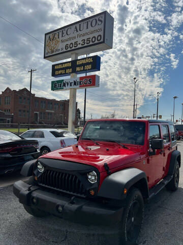 2017 Jeep Wrangler Unlimited for sale at Aztec Autos in Oklahoma City OK