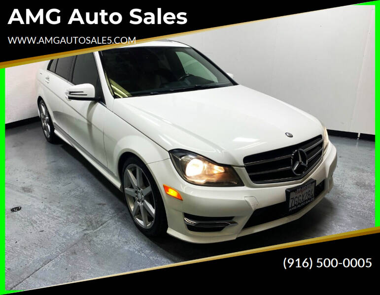 2014 Mercedes-Benz C-Class for sale at AMG Auto Sales in Rancho Cordova CA