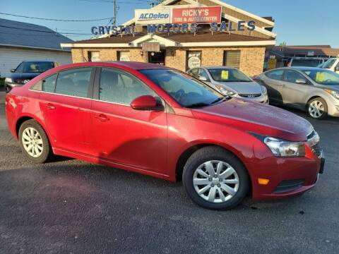 2011 Chevrolet Cruze for sale at CRYSTAL MOTORS SALES in Rome NY