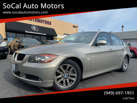 2007 BMW 3 Series for sale at SoCal Auto Motors in Costa Mesa CA