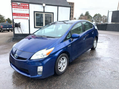 2010 Toyota Prius for sale at McManus Motors in Wheat Ridge CO