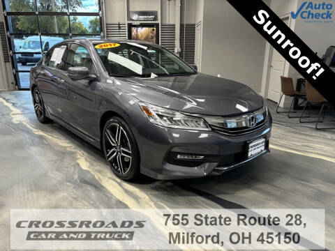 2017 Honda Accord for sale at Crossroads Car & Truck in Milford OH