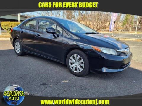 2012 Honda Civic for sale at Worldwide Auto in Hamilton NJ