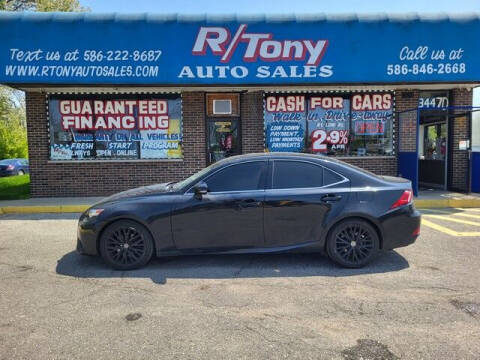 2015 Lexus IS 250 for sale at R Tony Auto Sales in Clinton Township MI