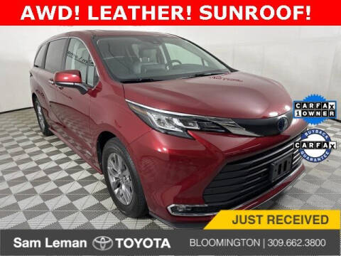 2021 Toyota Sienna for sale at Sam Leman Toyota Bloomington in Bloomington IL