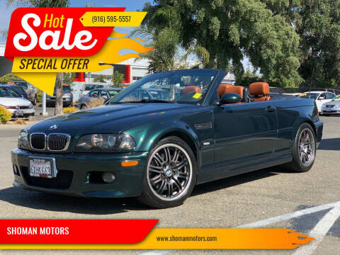 2004 BMW M3 for sale at SHOMAN AUTO GROUP in Davis CA