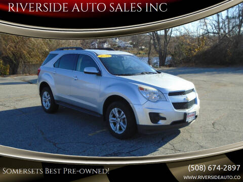 2010 Chevrolet Equinox for sale at RIVERSIDE AUTO SALES INC in Somerset MA