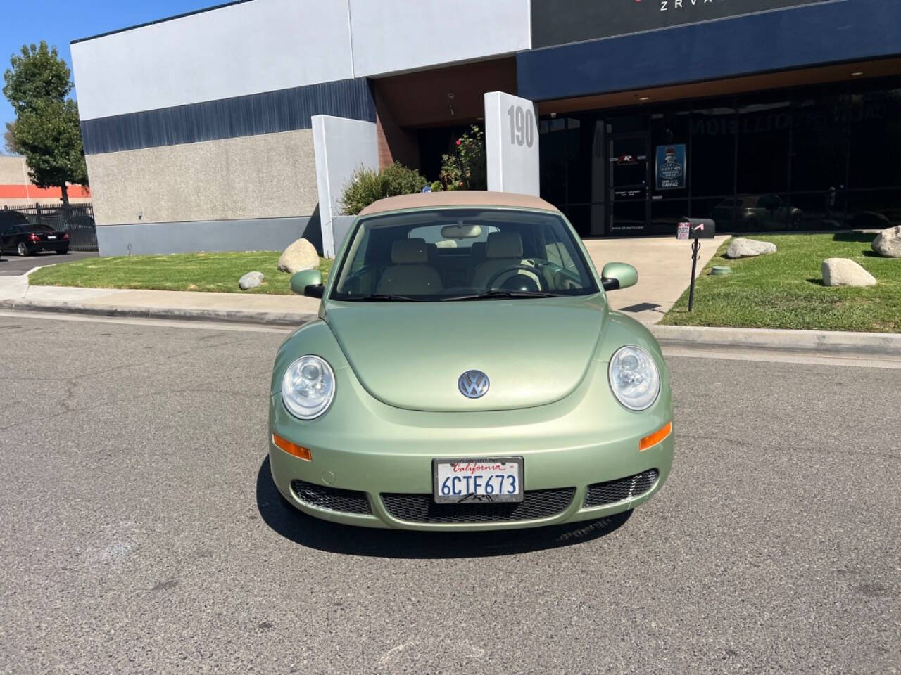 2007 Volkswagen New Beetle Convertible for sale at ZRV AUTO INC in Brea, CA