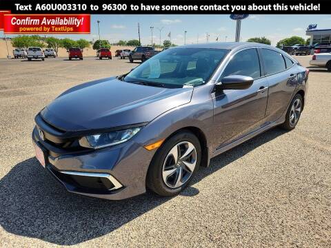 2020 Honda Civic for sale at POLLARD PRE-OWNED in Lubbock TX