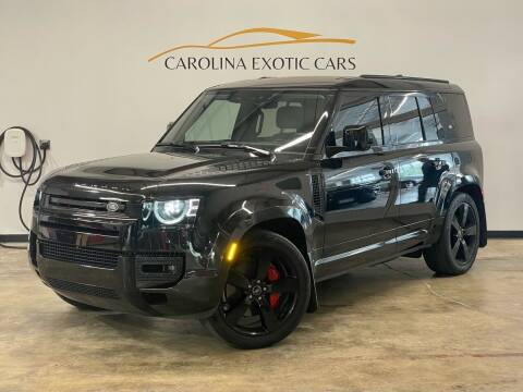 2020 Land Rover Defender for sale at Carolina Exotic Cars & Consignment Center in Raleigh NC