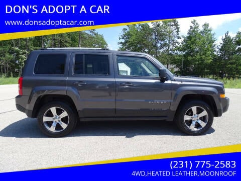 2017 Jeep Patriot for sale at DON'S ADOPT A CAR in Cadillac MI