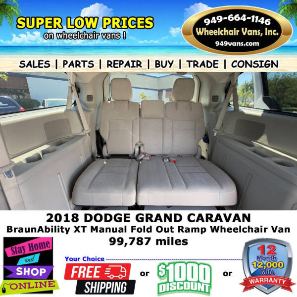2018 Dodge Grand Caravan SE