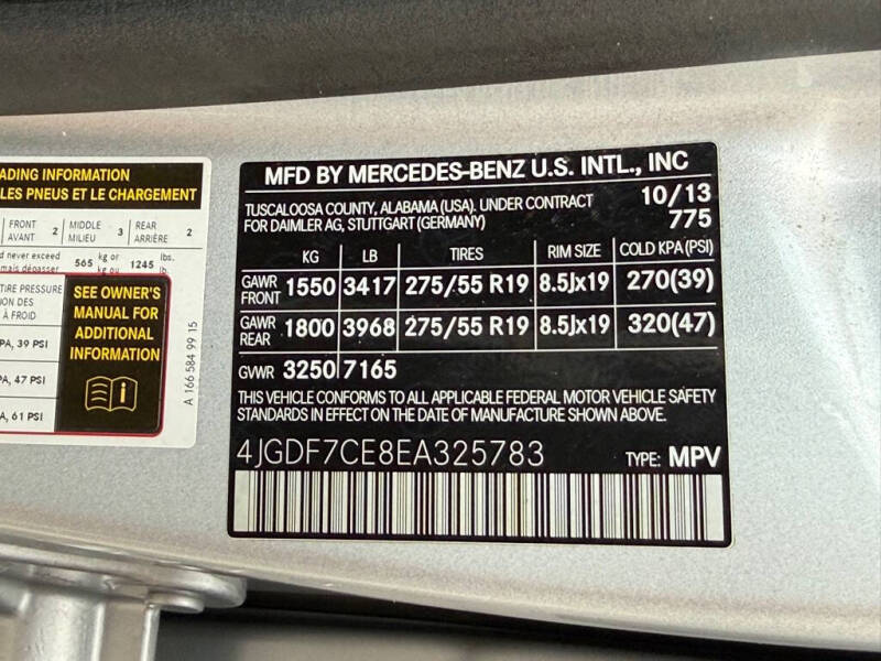 2014 Mercedes-Benz GL-Class GL 450 4MATIC