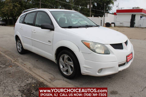 2004 Pontiac Vibe for sale at Your Choice Autos in Posen IL